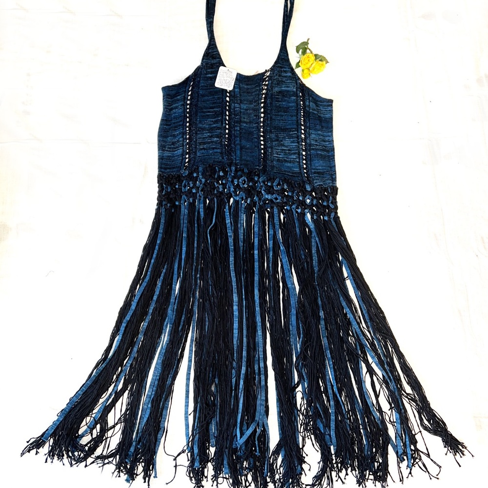 Free People Long Fringe Top
